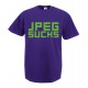 Camiseta JPEG sucks púrpura